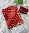 Jk 405 Soft Chiffon Embroidery Work Boder Saree